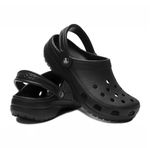 Crocs Classic Clog Black Mens UK 5 Synthetic Lightweight Slip On Sandals
