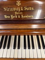 Steinway piano with overstrung action, 1905, wonderful tone for pianist.
