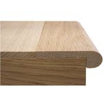 Solid Oak Stair Nosing T&G 82x28mm - 10mm Floors - Unfinished/Lacquered
