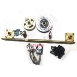 HMParts Rear Axle Set 815 Mm With Brake Sprocket Etc ATV / Quad 4 Stroke