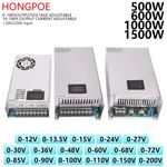 Digital Display Adjustable 500W-1000W Power Supply0-12V 13.5V-200V Ac to Dc Smps