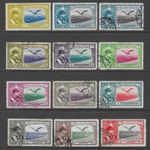 Middle East Stamps 1930 Airmail. Selection of 12. Fine used. 