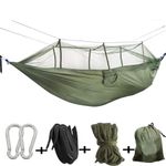 2 Person Camping Hammock with Mosquito Net