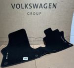 VW ID Buzz One Piece Front Carpet Floor Foot Mat ID Embroidered Logo Genuine OEM