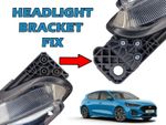 Headlight Lamp Repair Kit Bracket Mount Clips Right Side TOP For Ford Focus Mk4