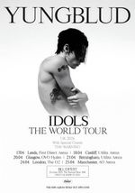 Yungblud Idols Tour 2026 Poster UK Dates Concert Wall Art A5-A1