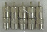 PL259 Coax Plugs (7mm for RG8 Mini 8)  (pack of 10)  CB Amateur Ham Antenna Plug