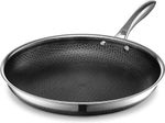 Hexclad 30cm Hybrid Non Stick Frying Pan - Brand New