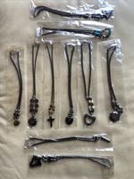 10 Hematite Necklaces 23cm