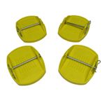 Corner Steady Caravan Feet Pads with Pins (Jack Leg Stabiliser Support)