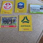 Panini FIFA World Cup Qatar 2022 Stickers x5 France Australia Italy Tunisia