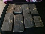 Handwritten Diaries 1865 To 1905 Written In Daily By One Gentleman Most Full!!
