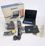 Sony Portable CD/DVD Player DVP-FX720 With Box, Remote & Cables Tested Working