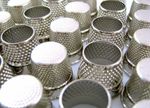 Thimbles Tailor or Dressmaker High Quality Nickel Plated Steel Solid & Strong