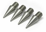 PrecisionGeek - Spikes M6 10mm dia Stainless Steel - Set of 4 pcs