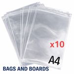 A4 Comic Bags & Boards – 2000AD Large Polythene Sleeves x10