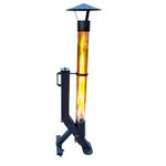 Portable Wood Pellet Patio Heater – Outdoor Smokeless Pellet Heater Freestanding