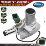 Coolant Thermostat for Fiat 500 Panda Ford Ka Chrysler Lancia Ypsilon 55202371