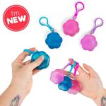 SCRUNCHEMS FLOWER POWER SUGAR KEYCHAIN