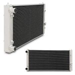 40mm HIGH FLOW ALLOY RACE RADIATOR RAD FOR VW GOLF MK3 2.0 8V 16V GTI 92-98