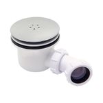 Low Profiles 90mm Shower Tray Waste Long lasting Shower Drain Trap Easy Fixing