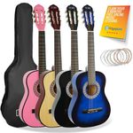 Classical Guitar 1/2 Size Kids Package Nylon Strings with Tuner - 3rd Avenue