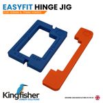 Door Hinge Router Jig Template 100mm 75mm Hinges Woodworking EasyFit UK Made