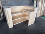 ⭐️⭐️⭐️ Wooden Home Bar, Man Cave, Micro Pub, Reception Desk, 1.5mt Bar ⭐️⭐️⭐️