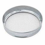 Garden Riddle Sieve Soil Sifter Large Metal 37cm Galvanised Steel Gardening Tool