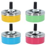 Spinning Ashtray Windproof Indoor Outdoor Smoking Accessory Revolving 6 colour