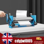 SJ 300 Manual Slip Roll Rolling Bender Steel Plate Bending Round Machine 300mm