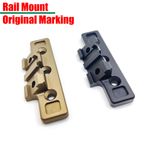 Offset Adaptive Flashlight Mount Fit Mlok KeyMod Rail For M300 M600 Light Torch