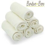 Reusable Washable Inserts Booster Liners For Real Pocket Cloth Nappy Bamboo Hemp