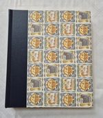 Folio Society Large Photo Album Decorated with Sun/Camera images. Navy binding.