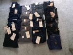 BNWT Job Lot / Bundle 20 X Inwear / Toxik3 Black,Blue,Grey Jeans Idea resale