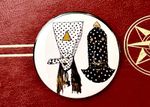 ANGINE DE POITRINE BAND TOUR BADGE KHN KLEK MICROTONAL ROCK FABIENK SARNIEZZ