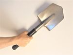 Titanium Russian Shovel Military Spetsnaz Entrenching Tool Camping Survival Gear