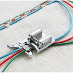 Cording Cord 3 Way Sewing Machine Presser Foot Snap On