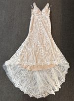 Calla Blanche Wedding Dress 120224 Size 22 Mermaid Lace Gown + Sleeves & Bag