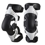 Pod Active K4 2.0 Motocross Knee Braces White  MX Off Road Enduro Quad ATV