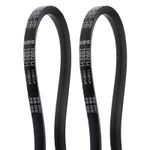 2 x B-1092Li V-Belts Drive Belt 1092mm Inner Girth Rubber for Power Transmission