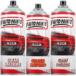 For Volkswagen Candy White LB9A Aerosol Spray Paint Rattle Can