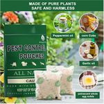 All Natural Pest Control Pouches - 8 Pouches -repels Rats Mice Spiders Ants
