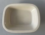 Vintage Moira Pottery Small Rectangular Oven Dish – Brown & Cream Stoneware 7.5”