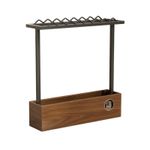 Racket Storage Rack Floor-Standing Racket Stand Compact for Entryway