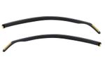 Wind Deflectors Fits Peugeot 107 2005-2014 5-Door 2-Pcs Set Tinted Heko