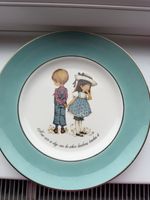 Vintage Petticoats and Pantaloons Plate By Roth - 70s Staffordshire Kitsch