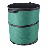 100L Garden Waste Bag Pop Up Reusable Collapsible Weatherproof Grass Refuse Sack