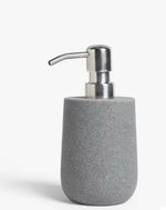 John Lewis Drift Soap Pump - Light Grey (300ml), Matt finish
