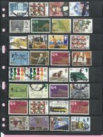 ~ 1250 GB British HIGH VALUE Commemorative stamps off paper.